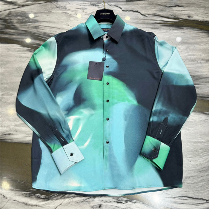 2023fw LV Silk Shirt Top Version - DEEPREPS