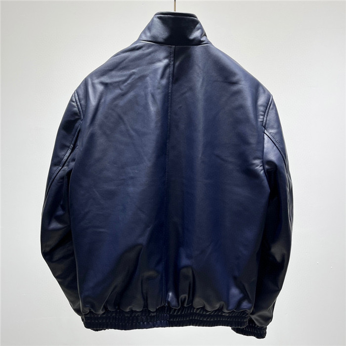 2023fw LV Real Leather Jacket Top Version - DEEPREPS