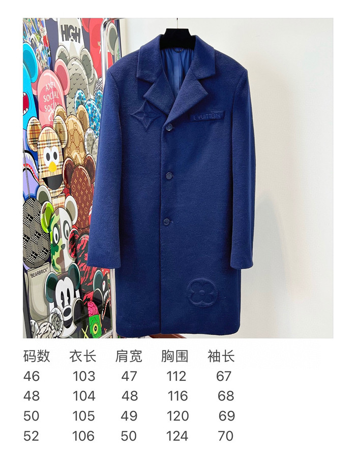 2023fw LV Overcoat Top Version - DEEPREPS