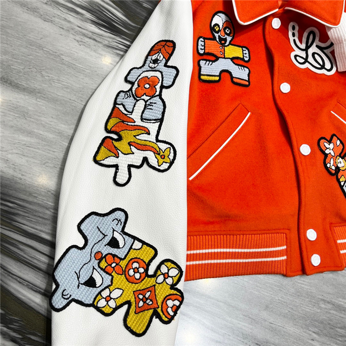2023fw LV Real Leather Jacket Top Version - DEEPREPS