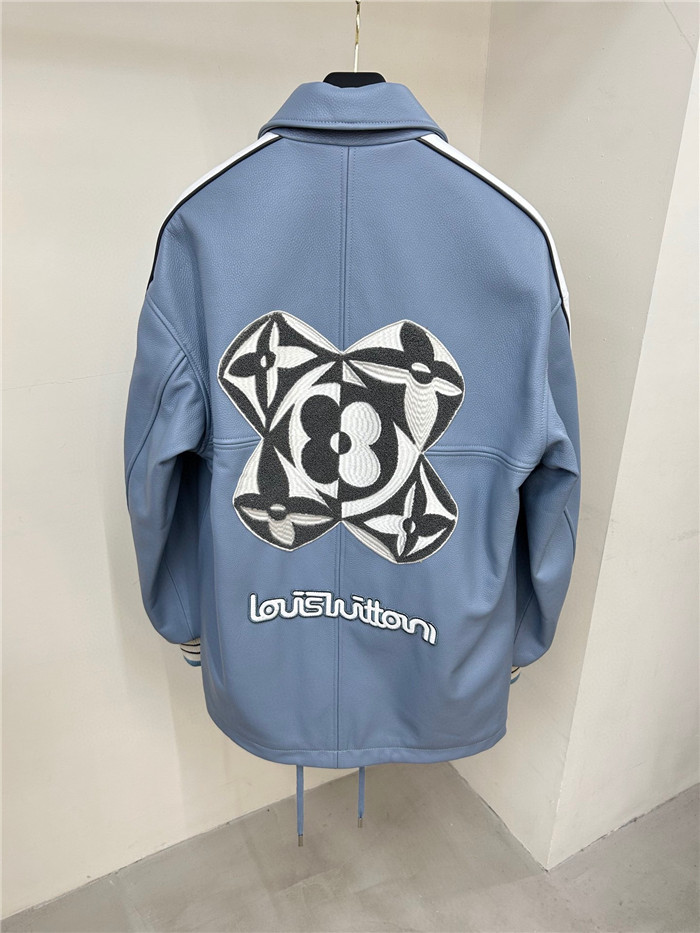 2023SS LV Real Leather Jacket Top Version - DEEPREPS