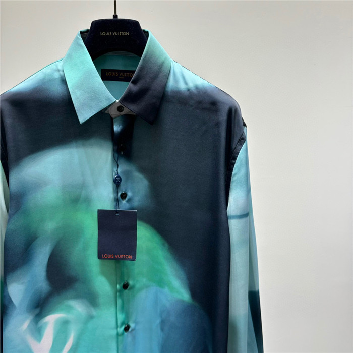 2023fw LV Silk Shirt Top Version - DEEPREPS