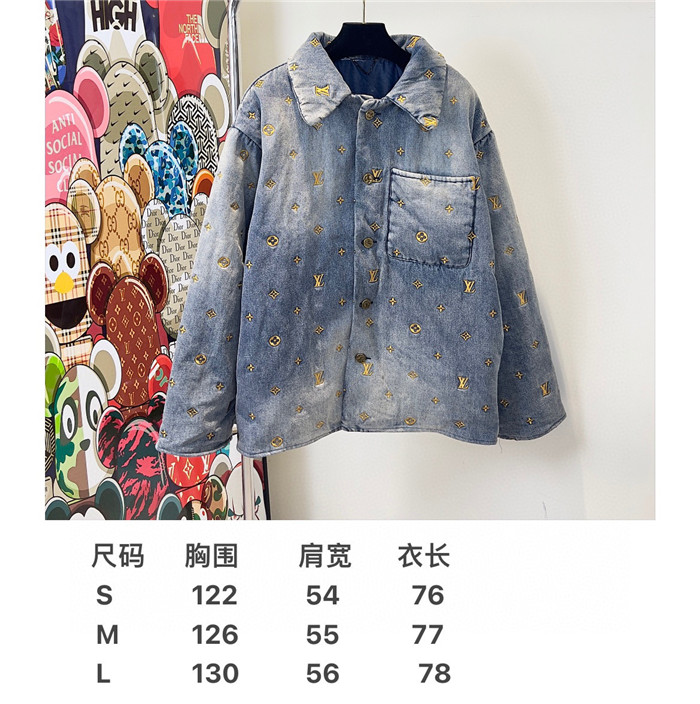 2023fw LV Cotton Jacket Top Version - DEEPREPS