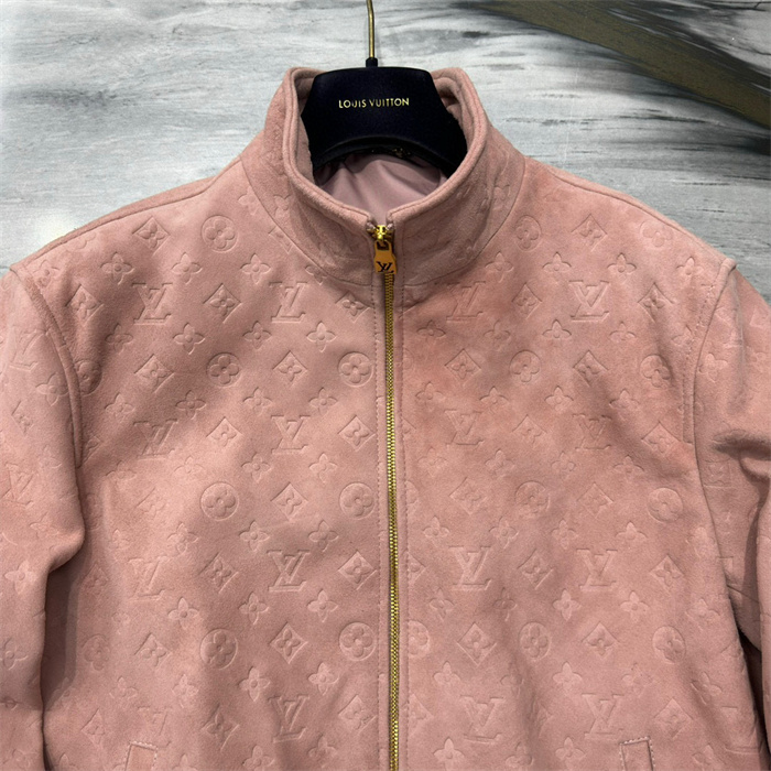 2024fw LV Leather Jacket Top Version - DEEPREPS