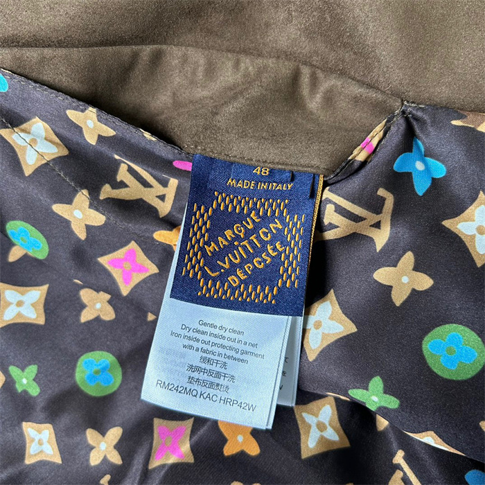 2024fw LV Leather Jacket Top Version - DEEPREPS