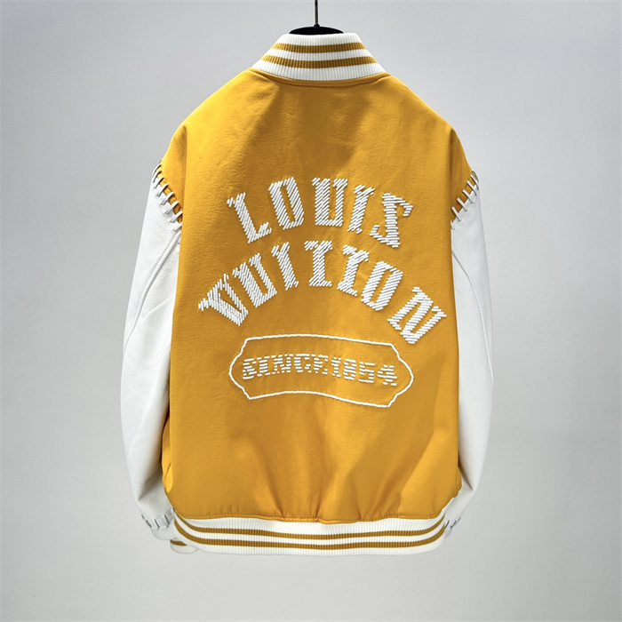 2024fw LV Leather Jacket Top Version - DEEPREPS
