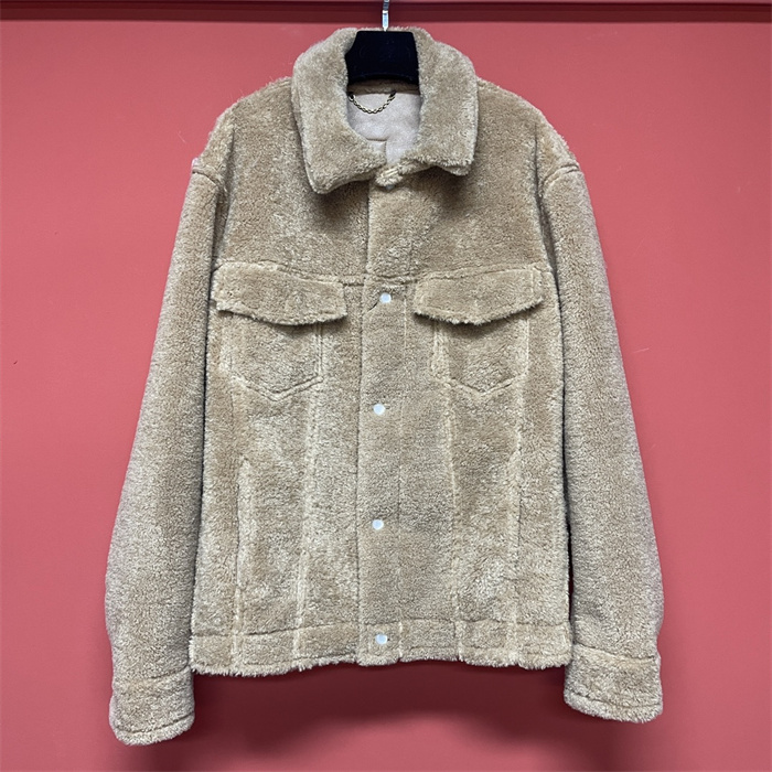 2024fw LV Real Leather Jacket Top Version - DEEPREPS