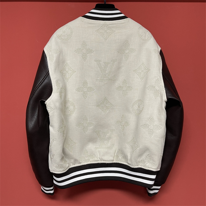 2024fw LV Real Leather Jacket Top Version - DEEPREPS