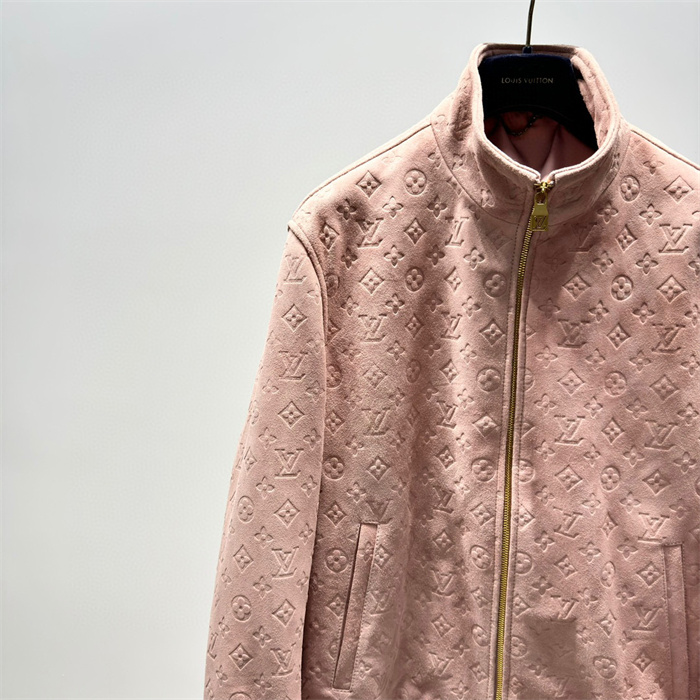 2024fw LV Leather Jacket Top Version - DEEPREPS