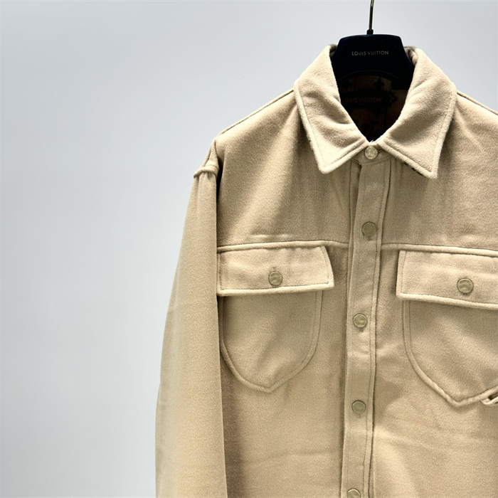 2024fw LV Leather Jacket Top Version - DEEPREPS