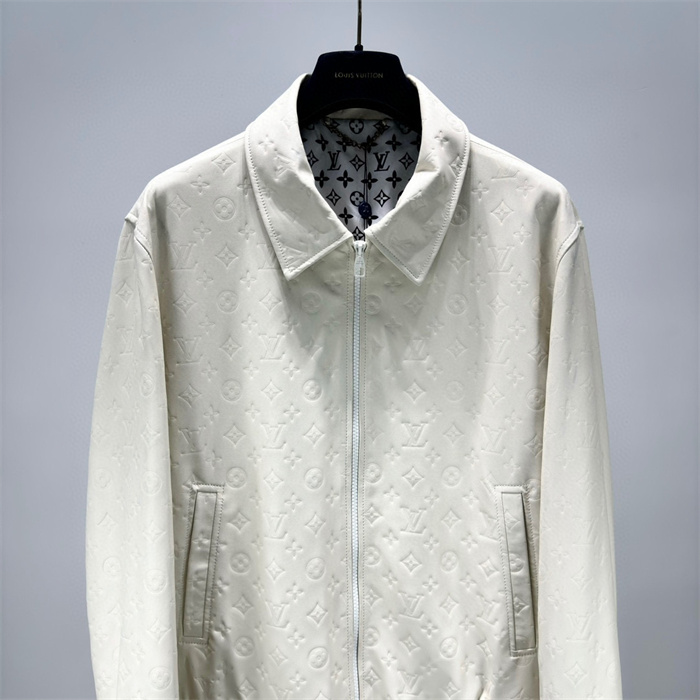 2024fw LV Leather Jacket Top Version - DEEPREPS