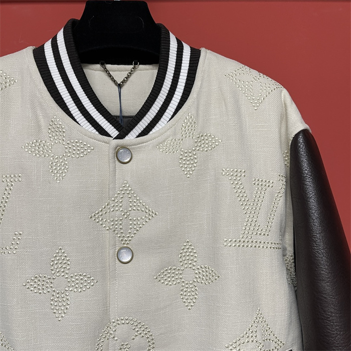 2024fw LV Real Leather Jacket Top Version - DEEPREPS