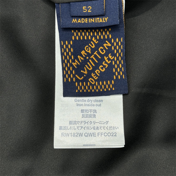 2024fw LV Real Leather Jacket Top Version - DEEPREPS