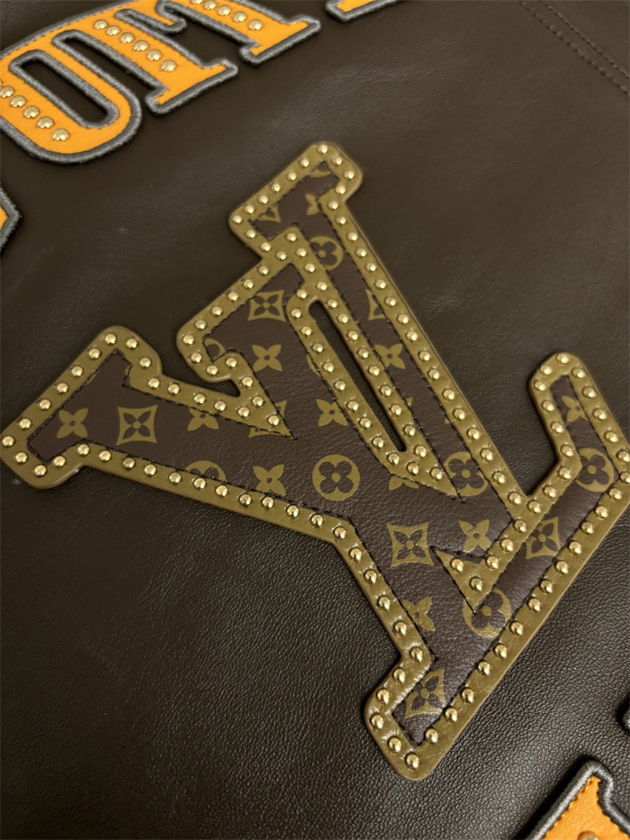 2024fw LV Leather Jacket Top Version - DEEPREPS