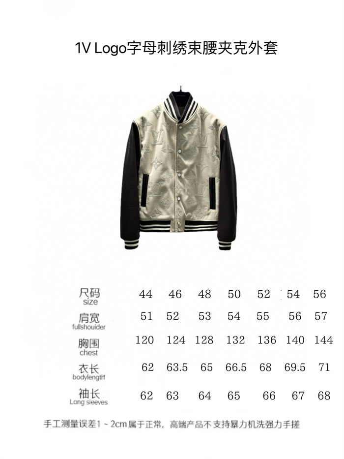 2024fw LV Leather Jacket Top Version - DEEPREPS