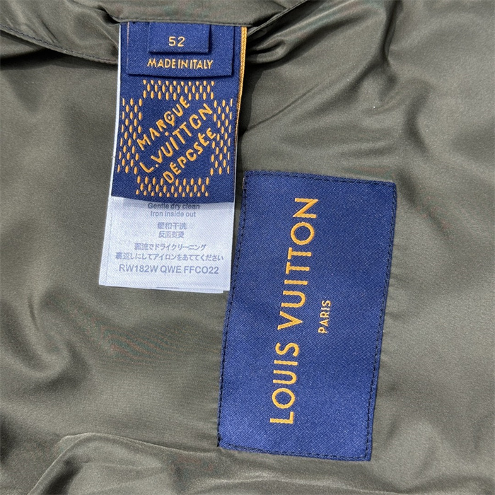 2024fw LV Real Leather Jacket Top Version - DEEPREPS