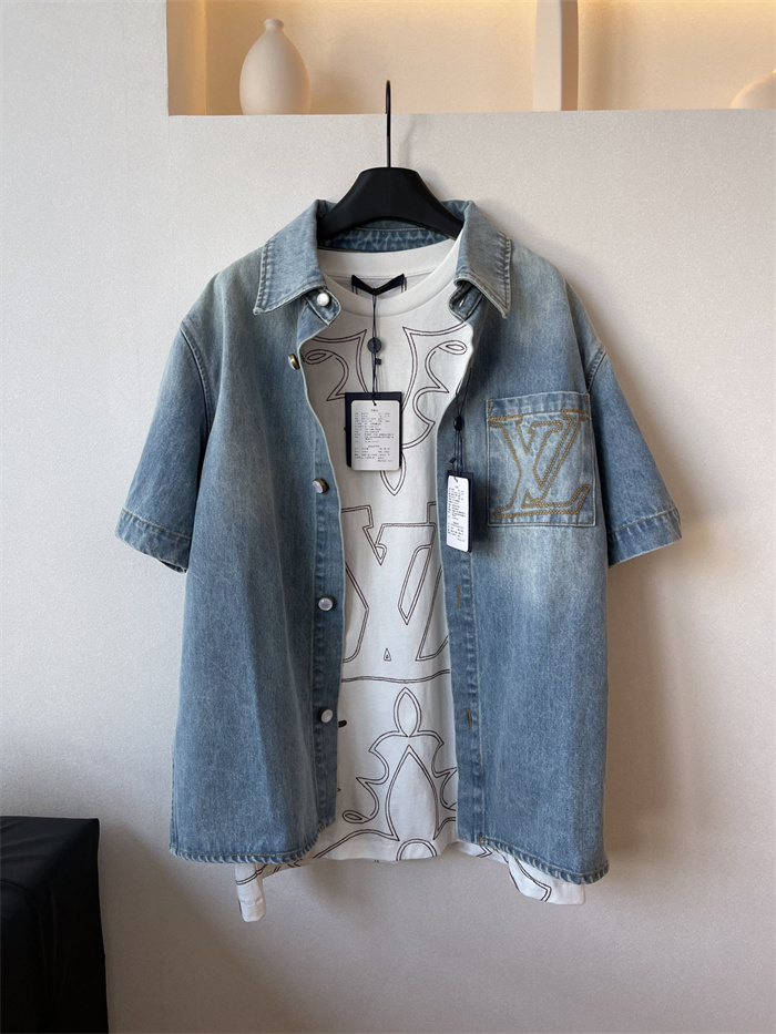 2024fw LV Shirt Jacket Top Version - DEEPREPS