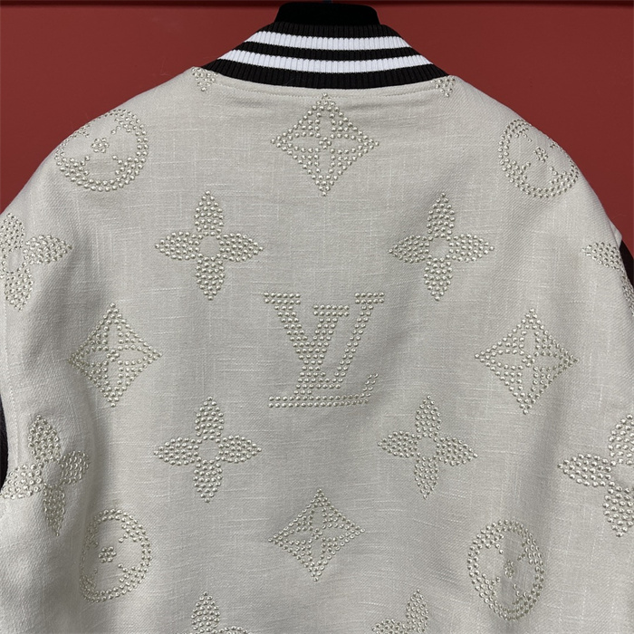 2024fw LV Real Leather Jacket Top Version - DEEPREPS