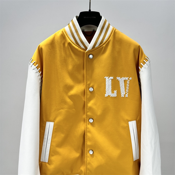 2024fw LV Leather Jacket Top Version - DEEPREPS