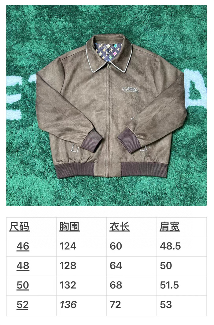 2024fw LV Leather Jacket Top Version - DEEPREPS