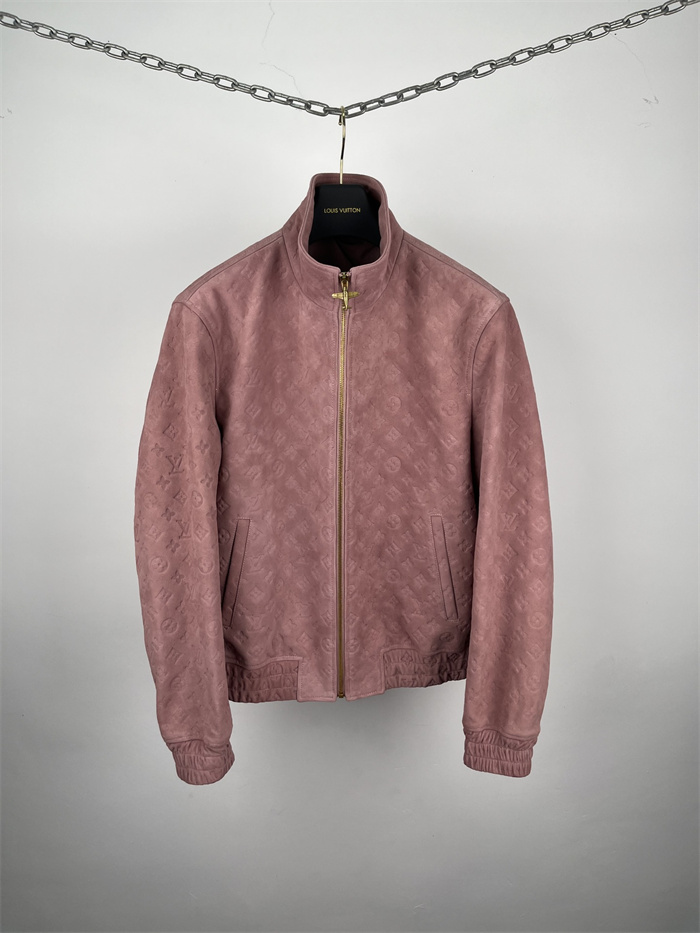 2024fw LV Leather Jacket Top Version - DEEPREPS