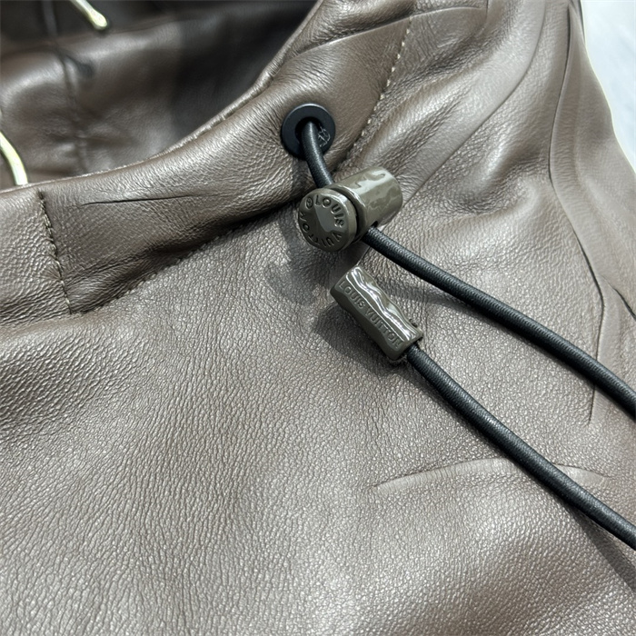 2024fw LV Real Leather Jacket Top Version - DEEPREPS