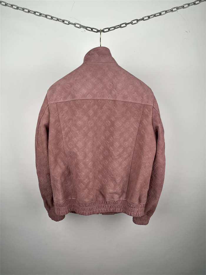 2024fw LV Leather Jacket Top Version - DEEPREPS
