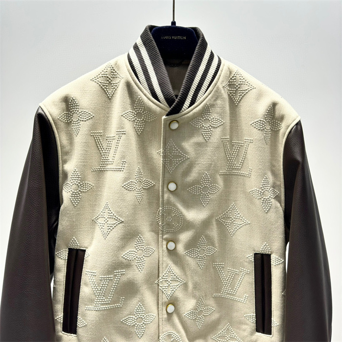 2024fw LV Leather Jacket Top Version - DEEPREPS
