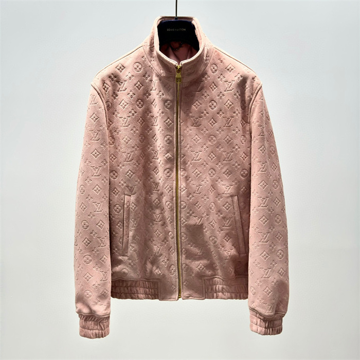 2024fw LV Leather Jacket Top Version - DEEPREPS