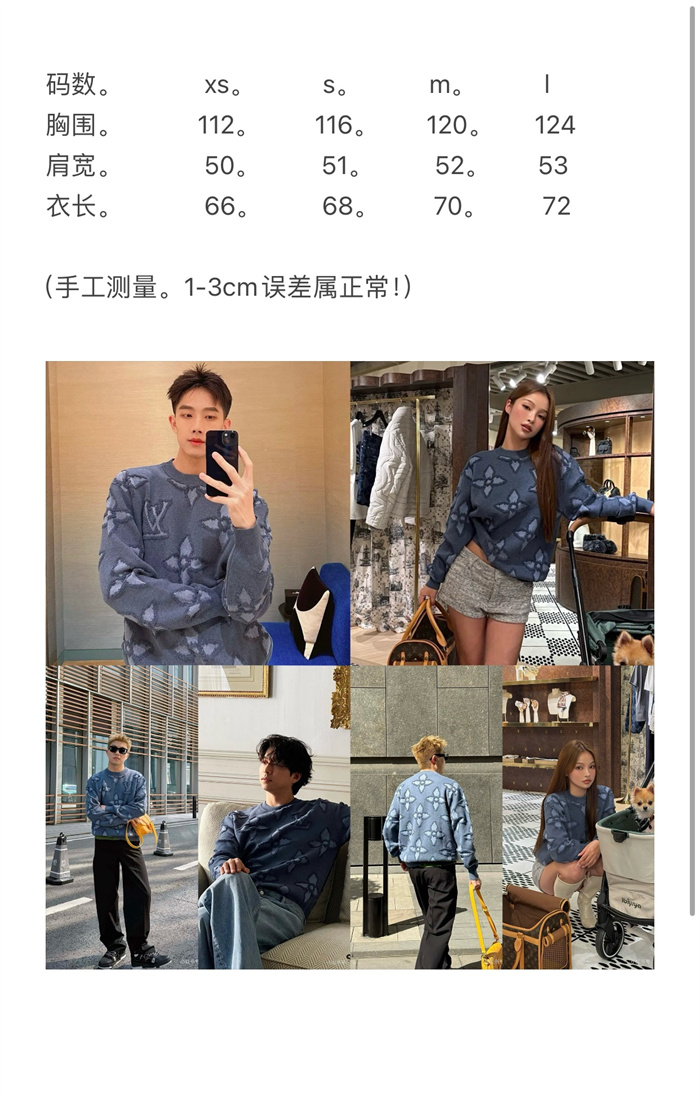 2024fw LV Sweater Top Version - DEEPREPS