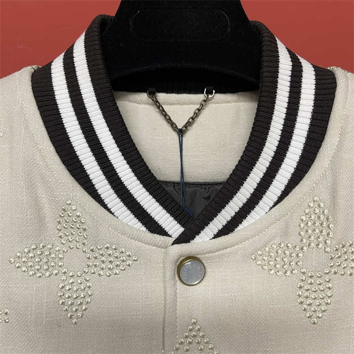 2024fw LV Real Leather Jacket Top Version - DEEPREPS