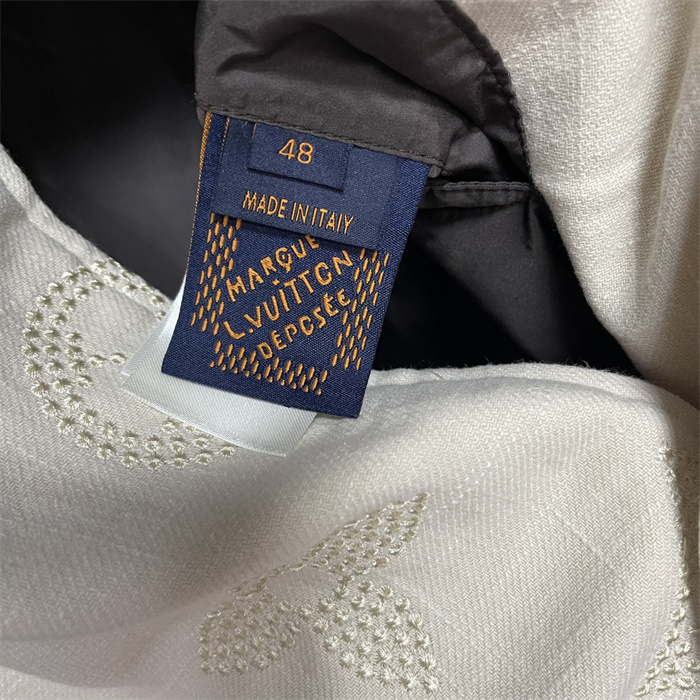 2024fw LV Real Leather Jacket Top Version - DEEPREPS