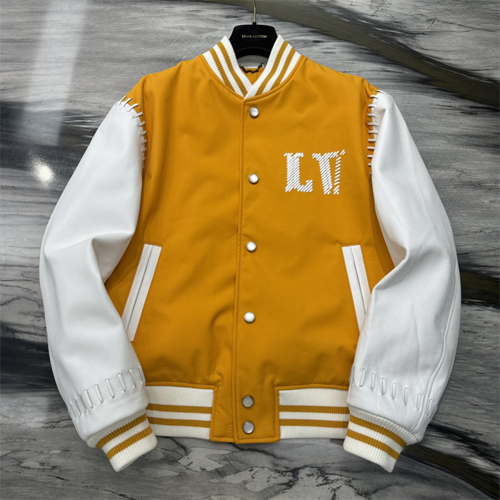 2024fw LV Leather Jacket Top Version - DEEPREPS