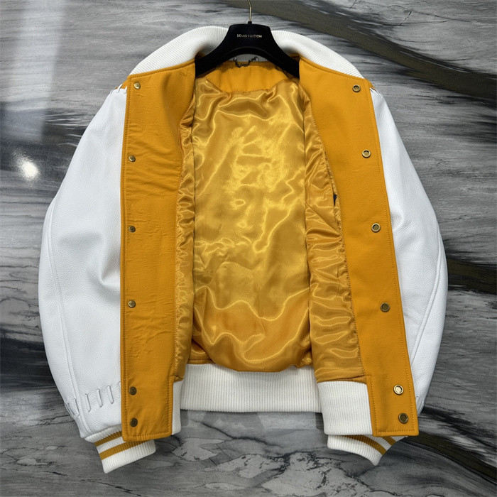 2024fw LV Leather Jacket Top Version - DEEPREPS