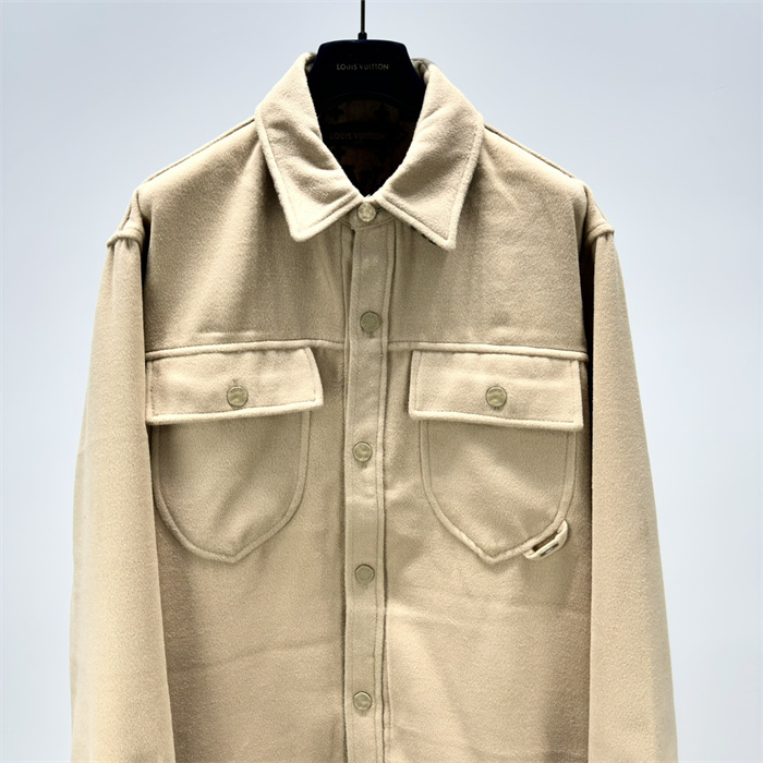 2024fw LV Leather Jacket Top Version - DEEPREPS