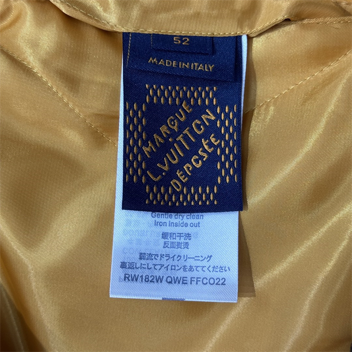 2024fw LV Leather Jacket Top Version - DEEPREPS