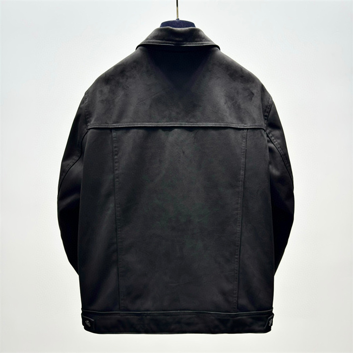 2024fw LV Real Leather Jacket Top Version - DEEPREPS