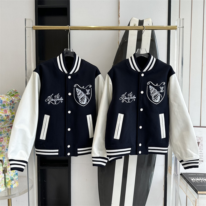 2024fw LV Real Leather Jacket Top Version - DEEPREPS