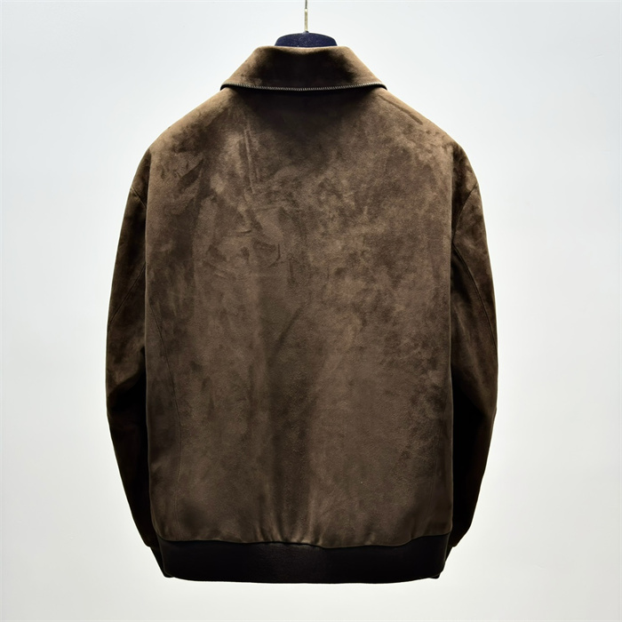 2024fw LV Leather Jacket Top Version - DEEPREPS