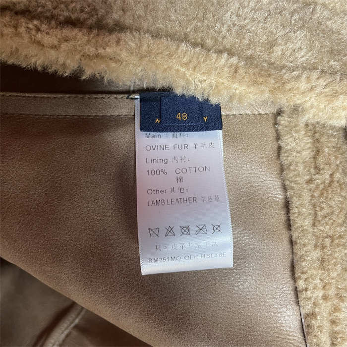 2024fw LV Real Leather Jacket Top Version - DEEPREPS