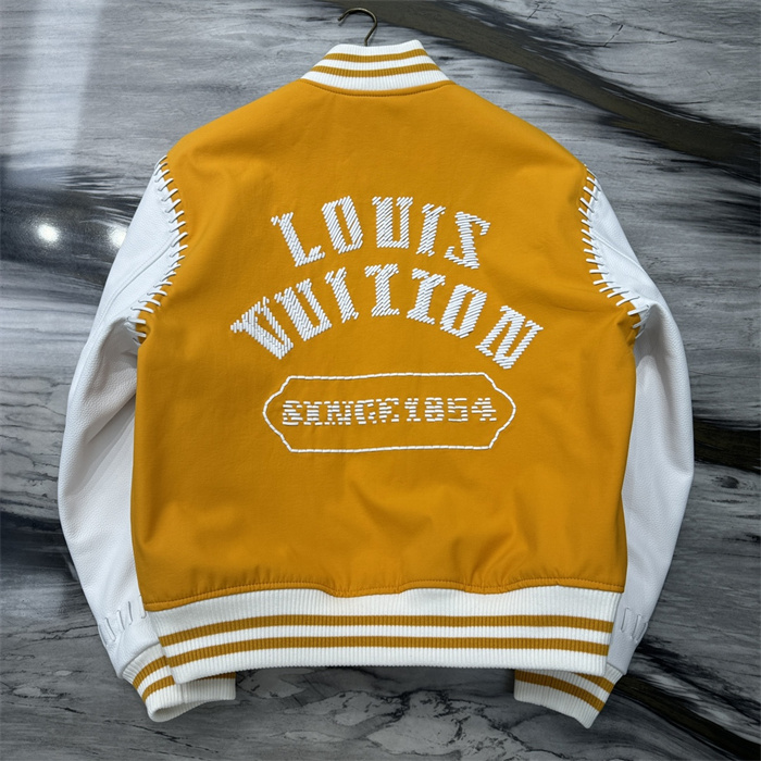 2024fw LV Leather Jacket Top Version - DEEPREPS