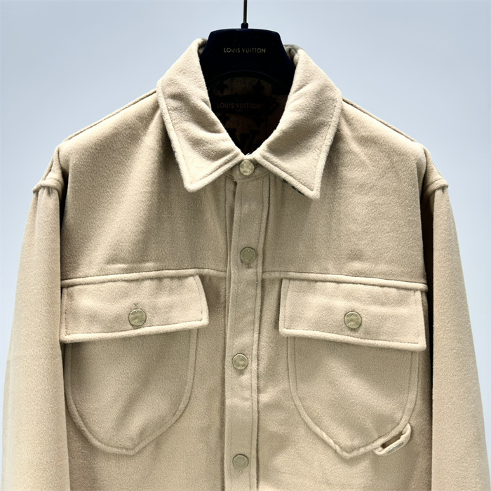 2024fw LV Leather Jacket Top Version - DEEPREPS