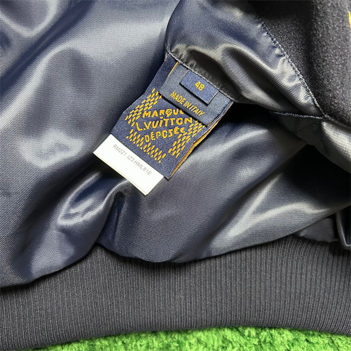 2024fw LV Leather Jacket Top Version - DEEPREPS