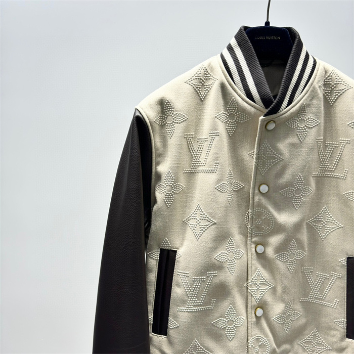 2024fw LV Leather Jacket Top Version - DEEPREPS