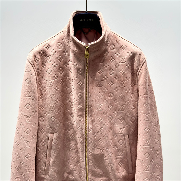 2024fw LV Leather Jacket Top Version - DEEPREPS