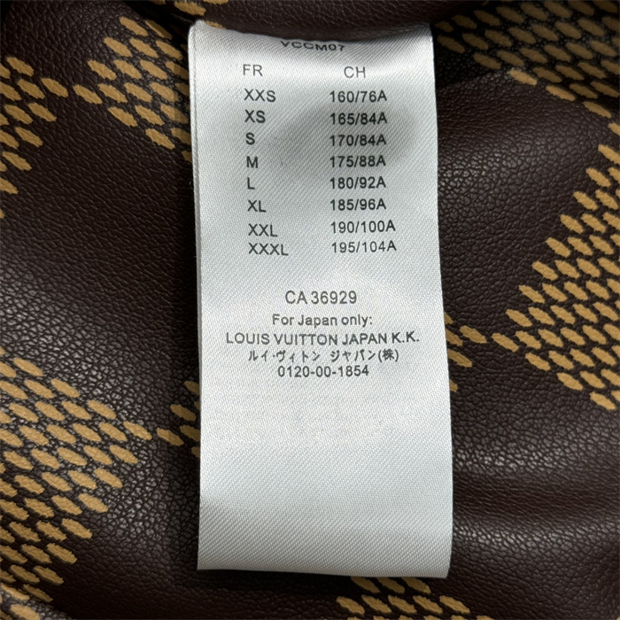 2024fw LV Leather Jacket Top Version - DEEPREPS