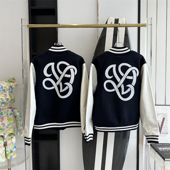 2024fw LV Real Leather Jacket Top Version - DEEPREPS