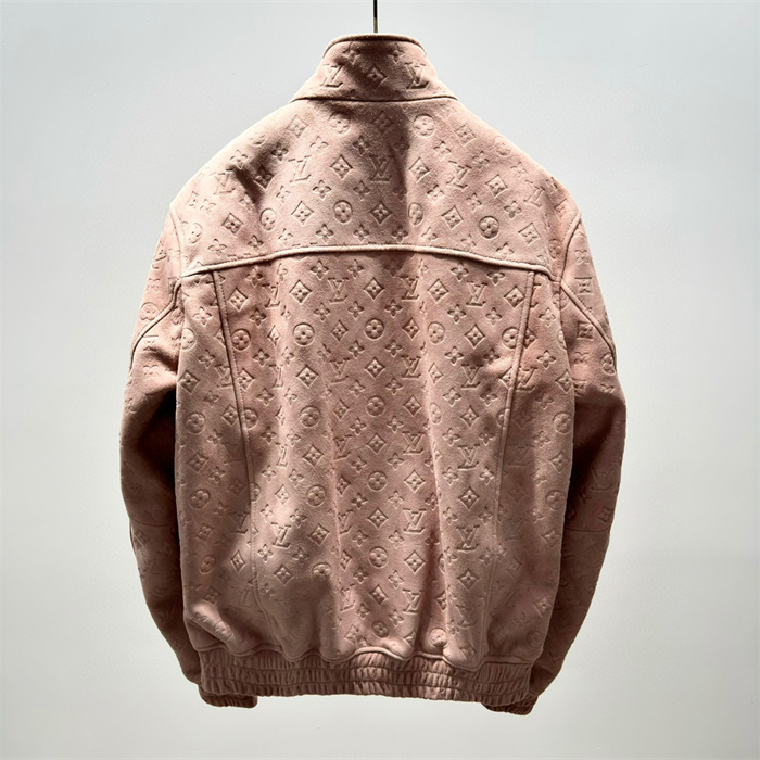 2024fw LV Leather Jacket Top Version - DEEPREPS