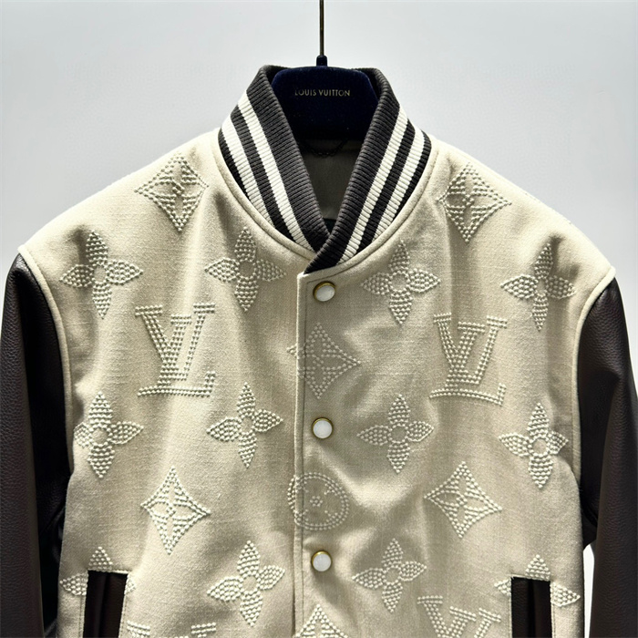 2024fw LV Leather Jacket Top Version - DEEPREPS