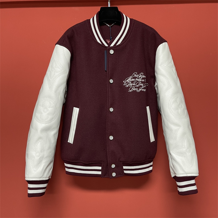2024fw LV Real Leather Jacket Top Version - DEEPREPS